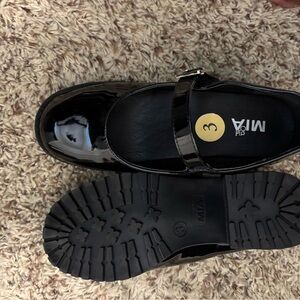 MIA Kids Black Patent Shoes